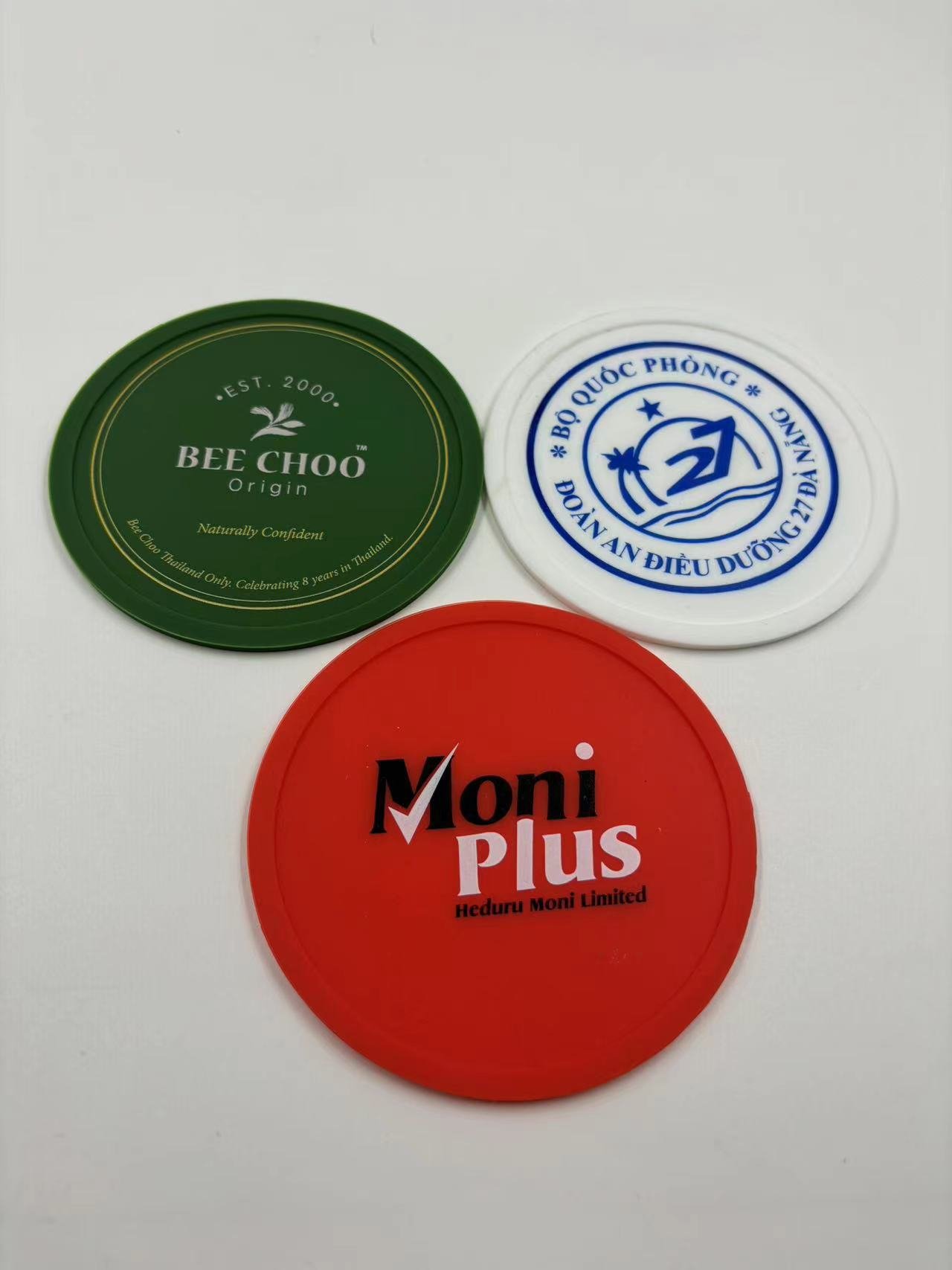 Round Non-Slip Silicone Coaster detail image 9