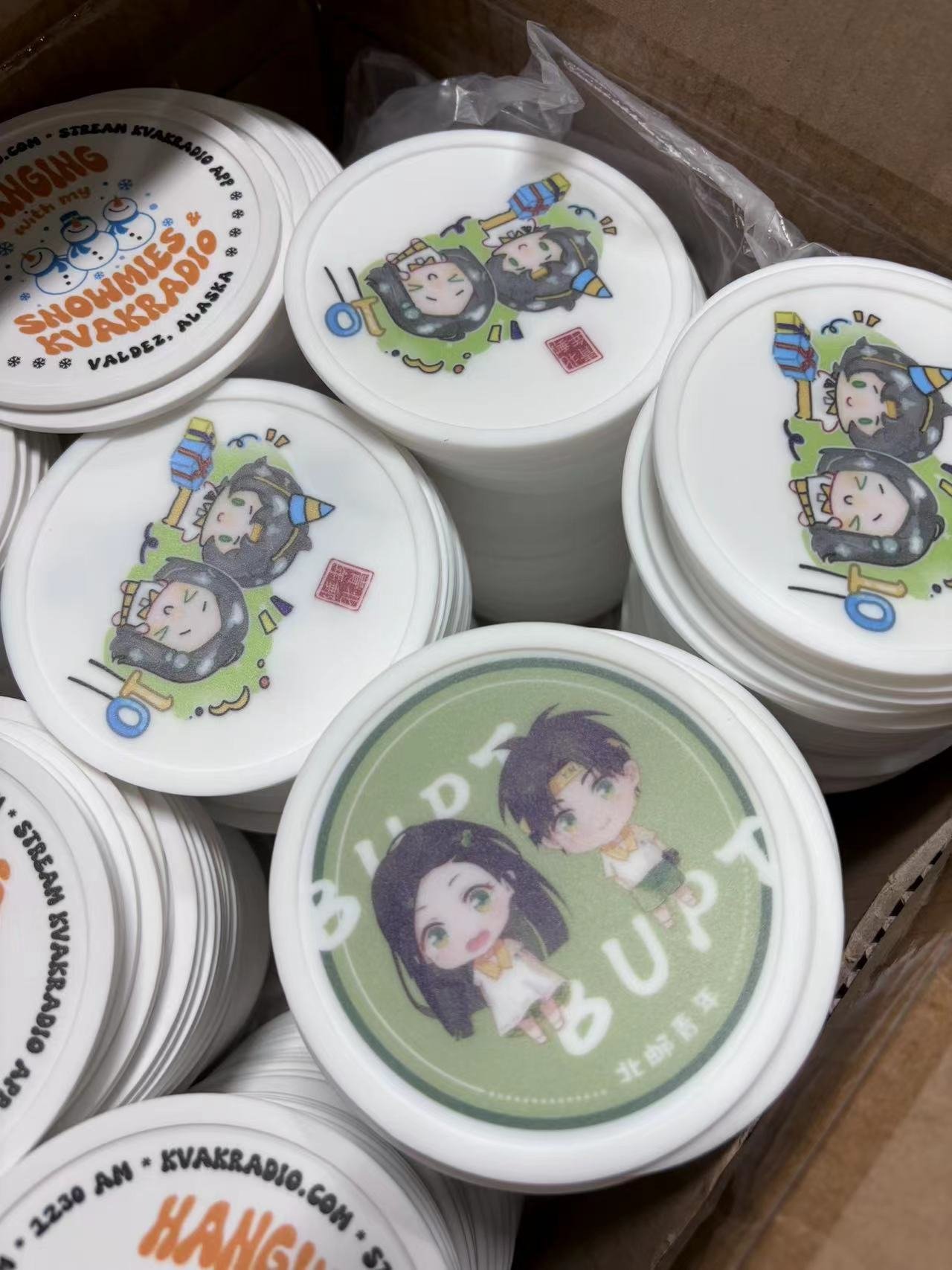 Round Non-Slip Silicone Coaster detail image 10