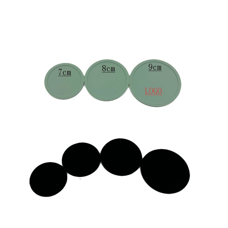 Round Non-Slip Silicone Coaster main image 4