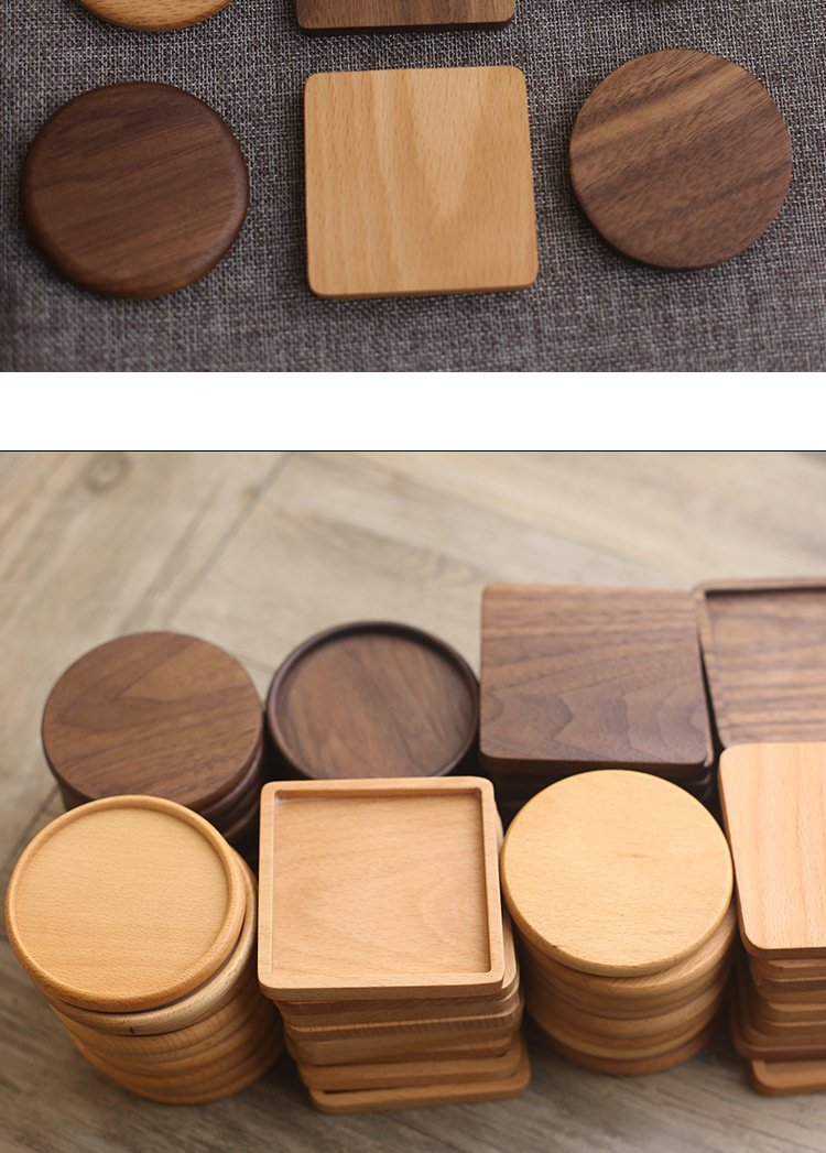 Custom Engraved Solid Wood Coaster detail image 11