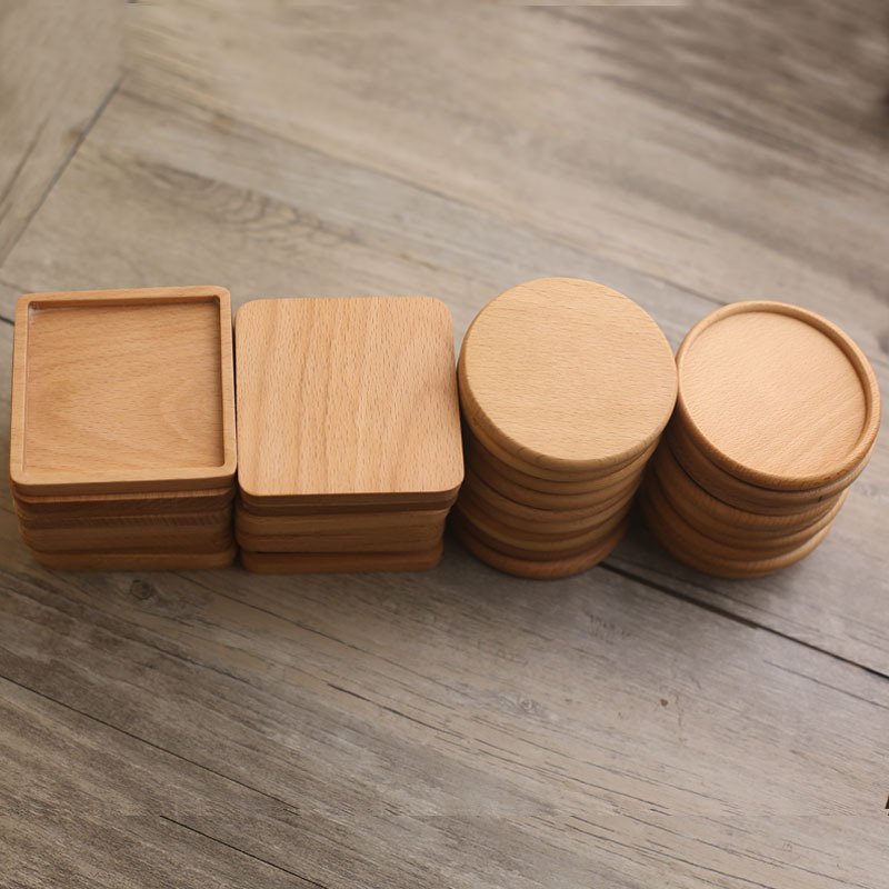 Custom Engraved Solid Wood Coaster main image 3