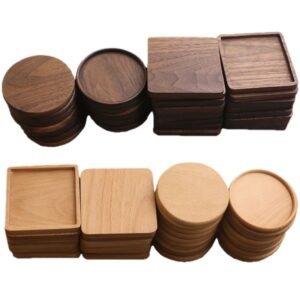 Custom Engraved Solid Wood Coaster main image 5