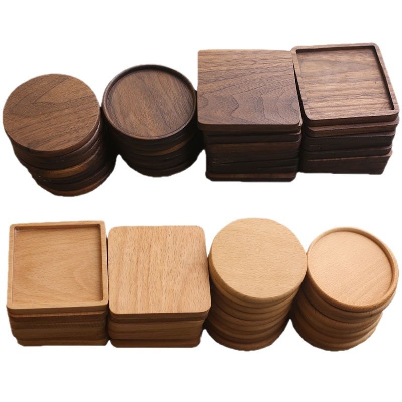 Custom Engraved Solid Wood Coaster main image 5