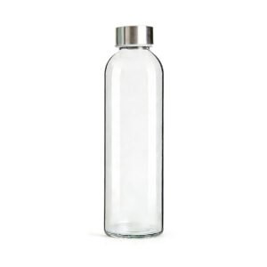 18oz Leakproof Glass Water Bottle with Stainless Steel Lid main image 4