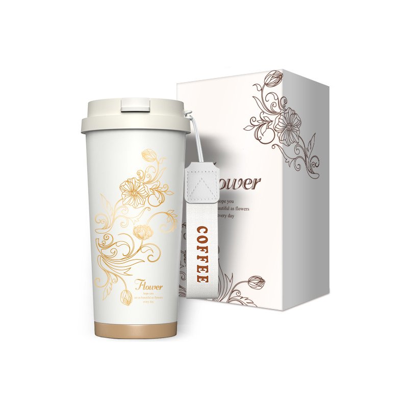 316 Stainless Steel 3-in-1 Insulated Coffee Cup main image 1