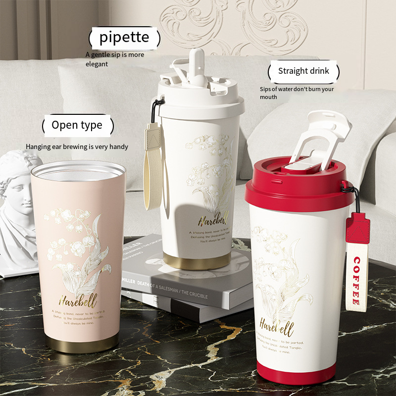 316 Stainless Steel 3-in-1 Insulated Coffee Cup main image 3