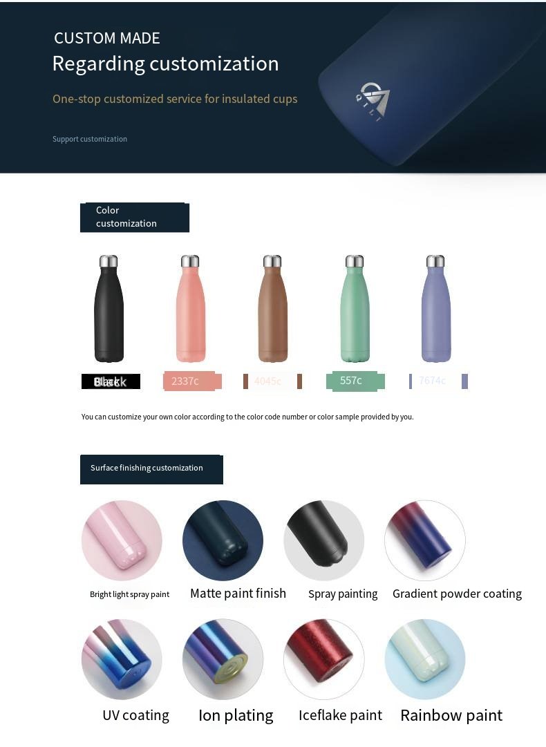 Stainless Steel Milk Bottle with Silicone Lid detail image 1