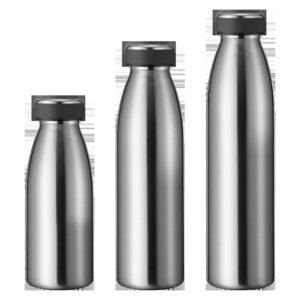 Stainless Steel Milk Bottle with Silicone Lid main image 8