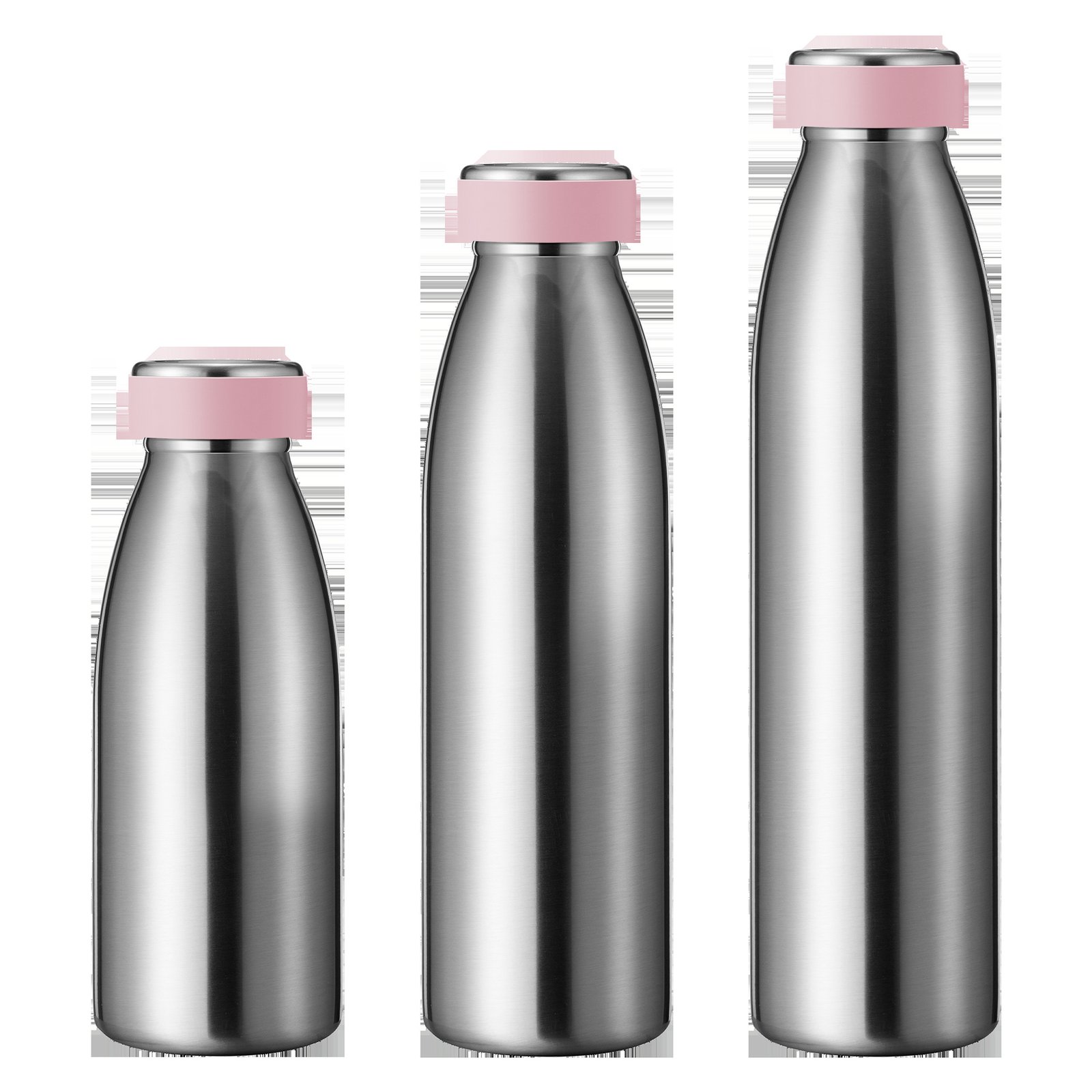 Stainless Steel Milk Bottle with Silicone Lid detail image 6