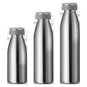 Stainless Steel Milk Bottle with Silicone Lid main image 10