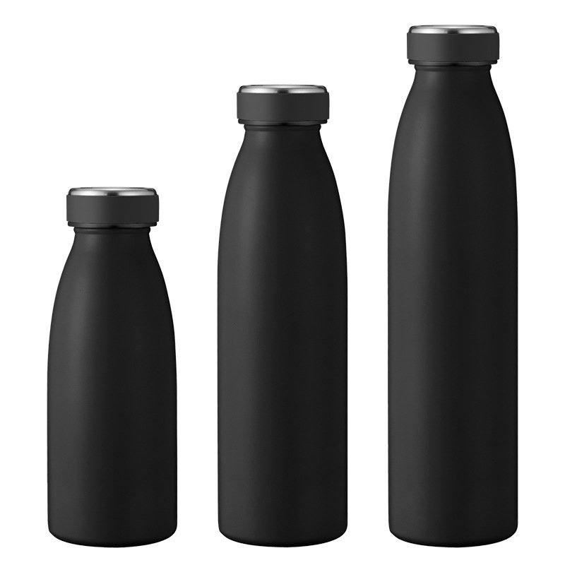 Stainless Steel Milk Bottle with Silicone Lid main image 3