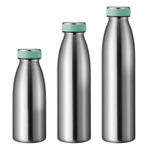 Stainless Steel Milk Bottle with Silicone Lid main image 5