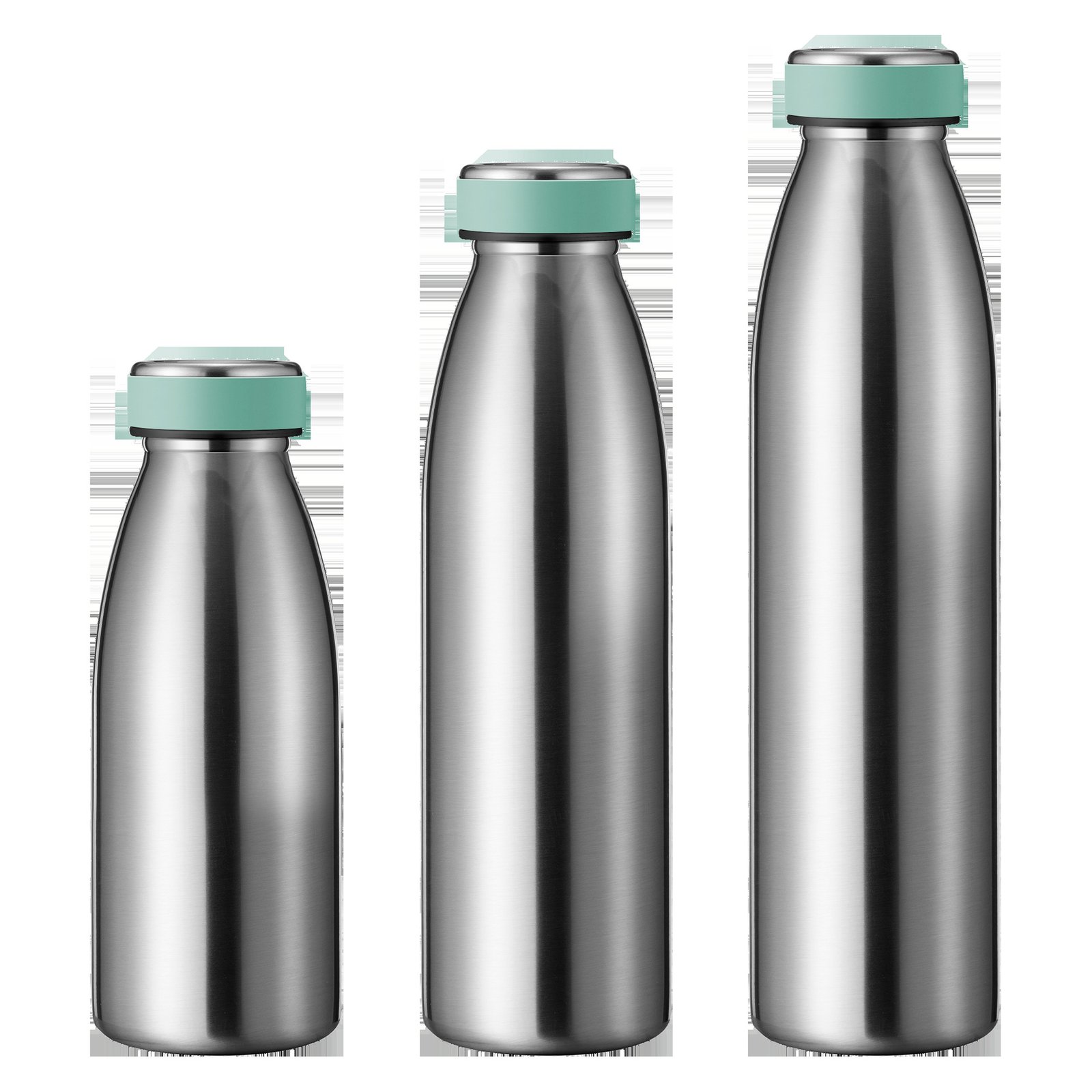 Stainless Steel Milk Bottle with Silicone Lid main image 7