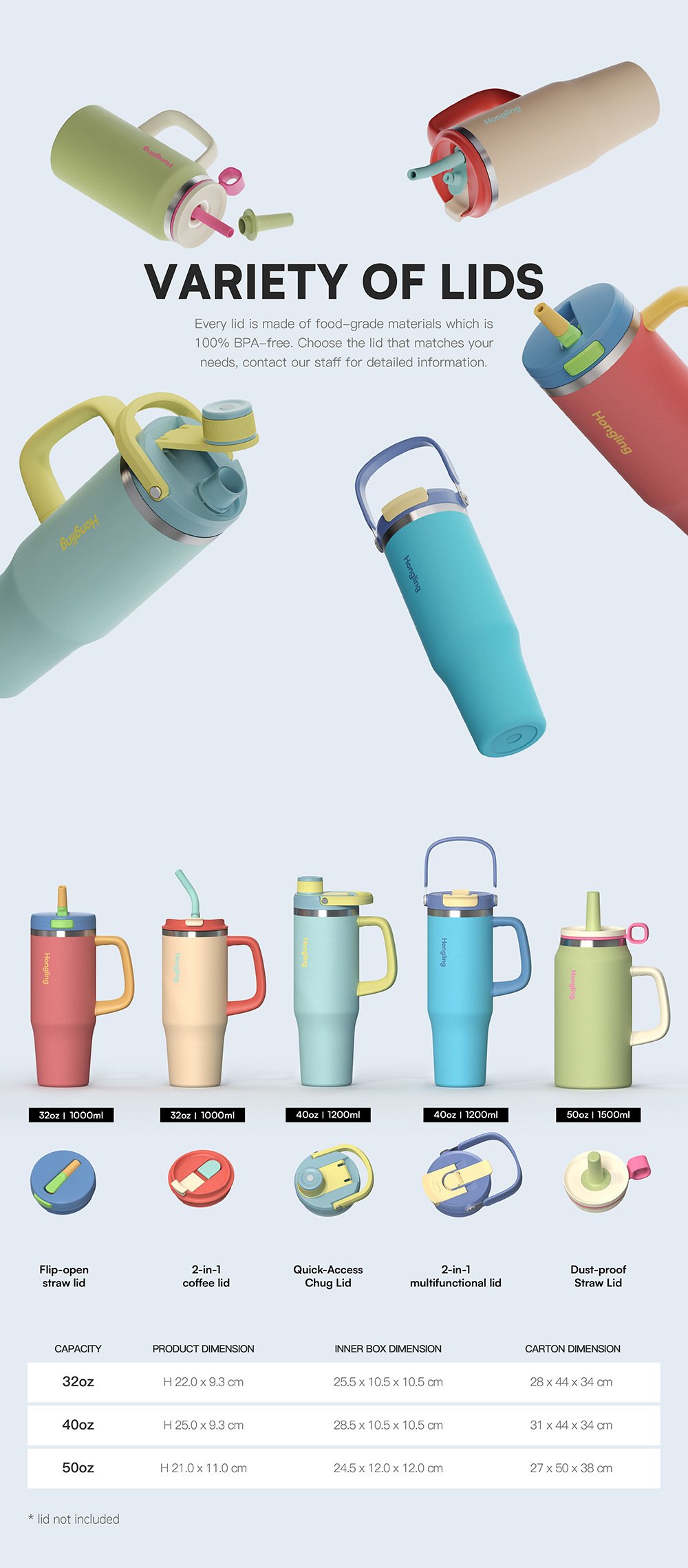 304 Stainless Steel Insulated Tumbler with Handle and Straw detail image 2