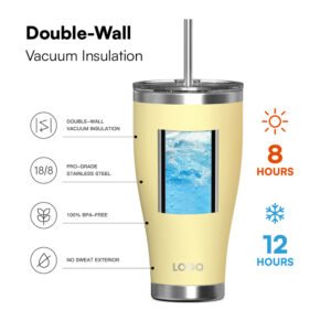 20oz 304 Stainless Steel Vacuum Travel Tumbler main image 3