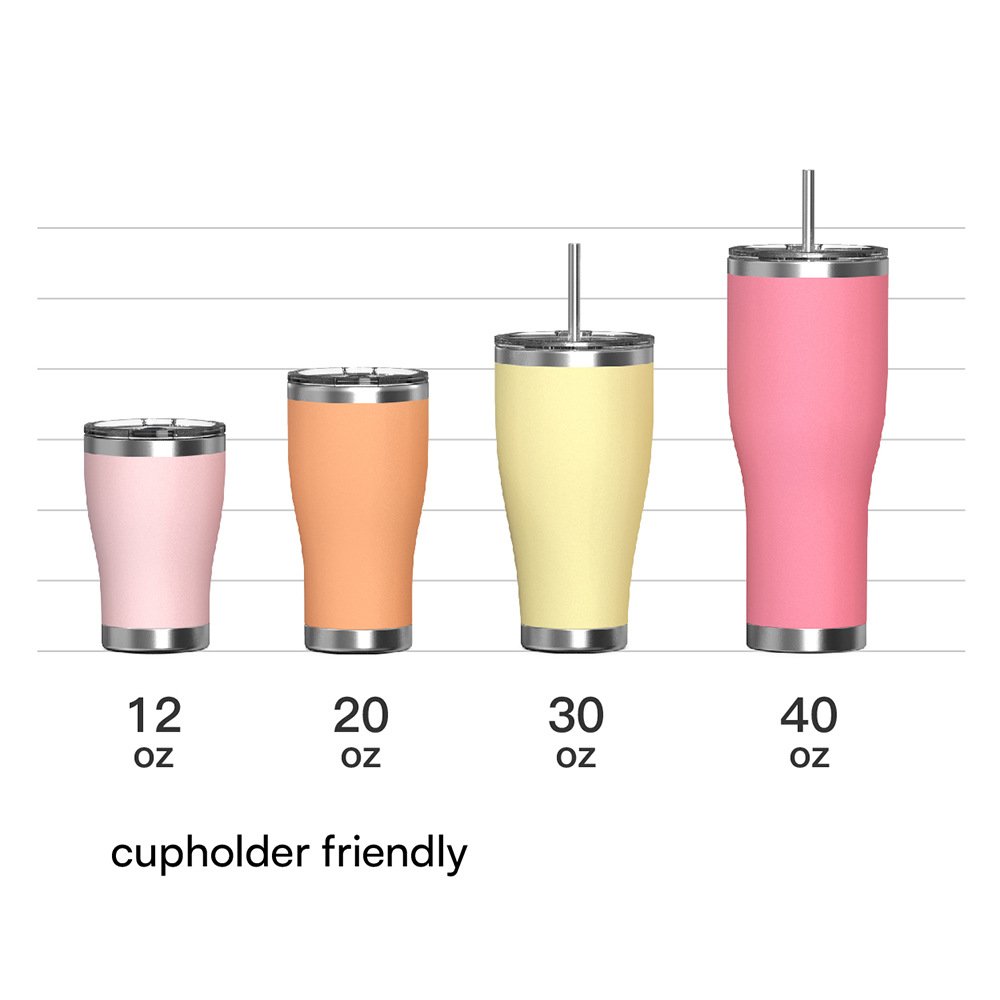 20oz 304 Stainless Steel Vacuum Travel Tumbler main image 4