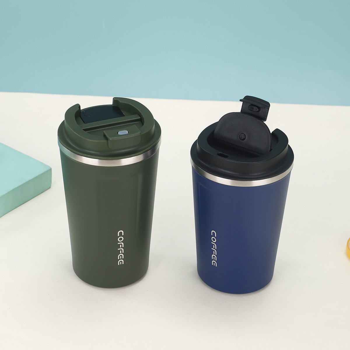 Double-Wall 304 Stainless Steel Vacuum Coffee Cup main image 3