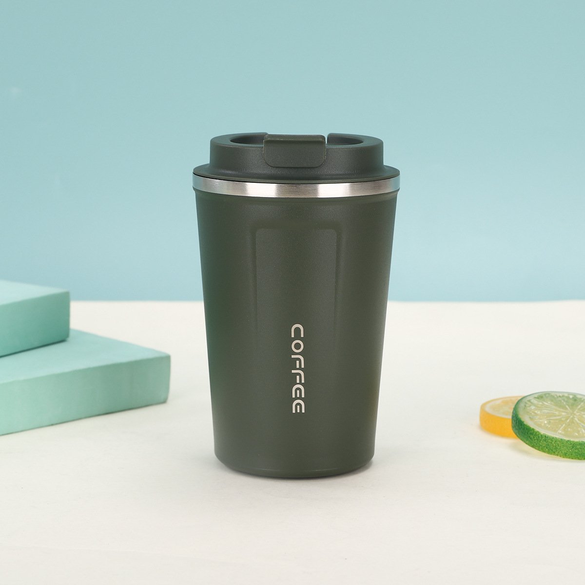 Double-Wall 304 Stainless Steel Vacuum Coffee Cup detail image 17