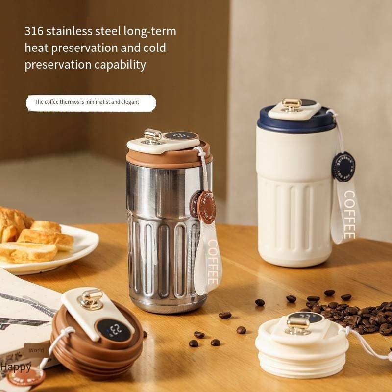 450ml 316 Stainless Steel Insulated Coffee Cup main image 1
