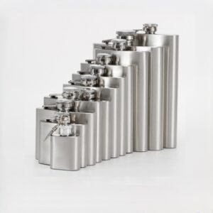 Stainless Steel Hip Flask in Multiple Sizes main image 1