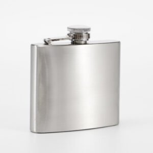 Stainless Steel Hip Flask in Multiple Sizes main image 3