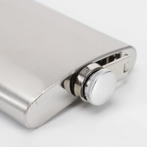 Stainless Steel Hip Flask in Multiple Sizes main image 4