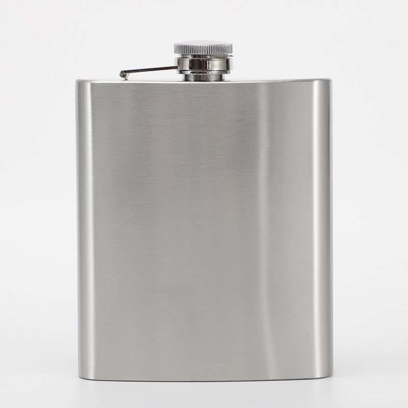 Stainless Steel Hip Flask in Multiple Sizes sku image 12