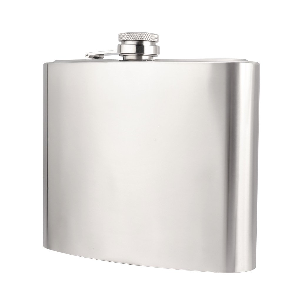 Stainless Steel Hip Flask in Multiple Sizes sku image 13