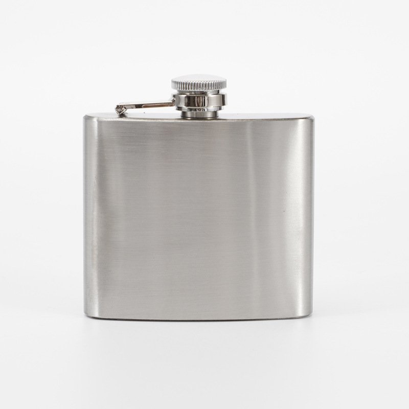 Stainless Steel Hip Flask in Multiple Sizes sku image 5