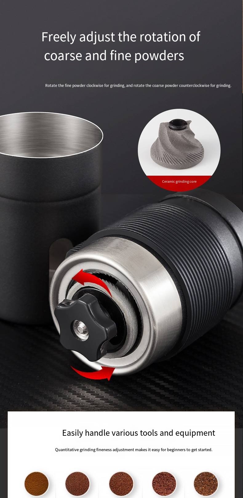 Portable 6-Piece Pour-Over Coffee Set detail image 6