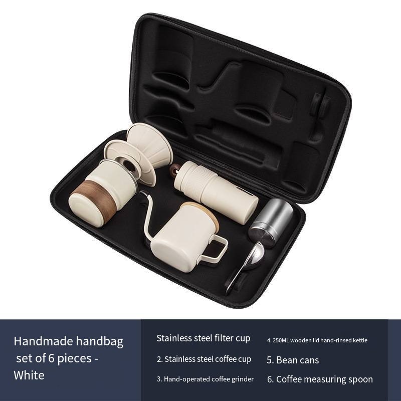 Portable 6-Piece Pour-Over Coffee Set sku image 2