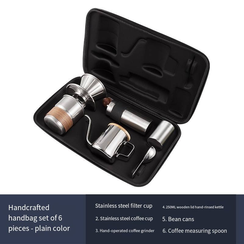 Portable 6-Piece Pour-Over Coffee Set sku image 3