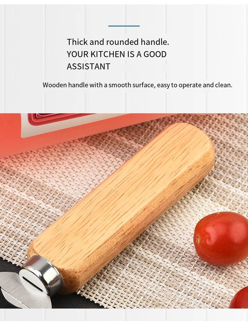 Wooden Handle Stainless Steel Beer Bottle Opener detail image 3