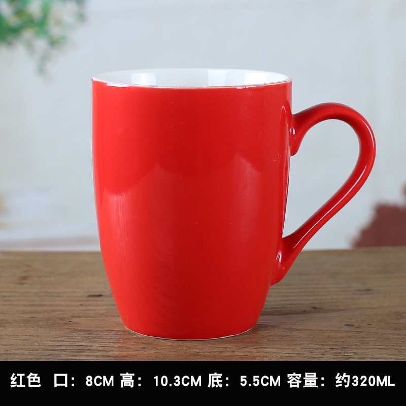 Korean-Style Candy Color Ceramic Mug sku image 3
