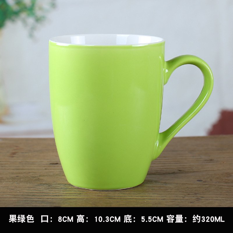 Korean-Style Candy Color Ceramic Mug sku image 6