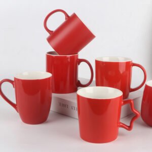 Festive Red Ceramic Mug main image 3