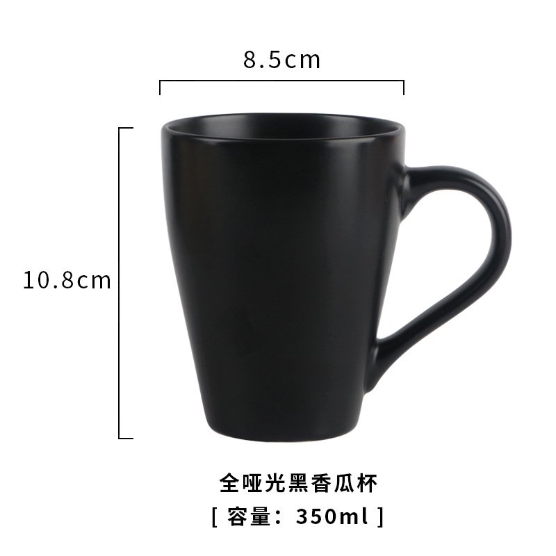 Korean-Style Candy Color Melon-Shaped Ceramic Mug sku image 8