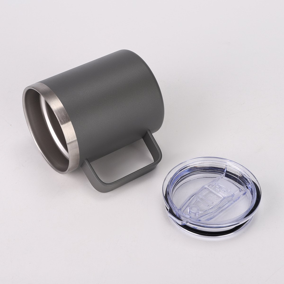 12oz/14oz 304 Stainless Steel Insulated Mug with Handle and Lid detail image 29