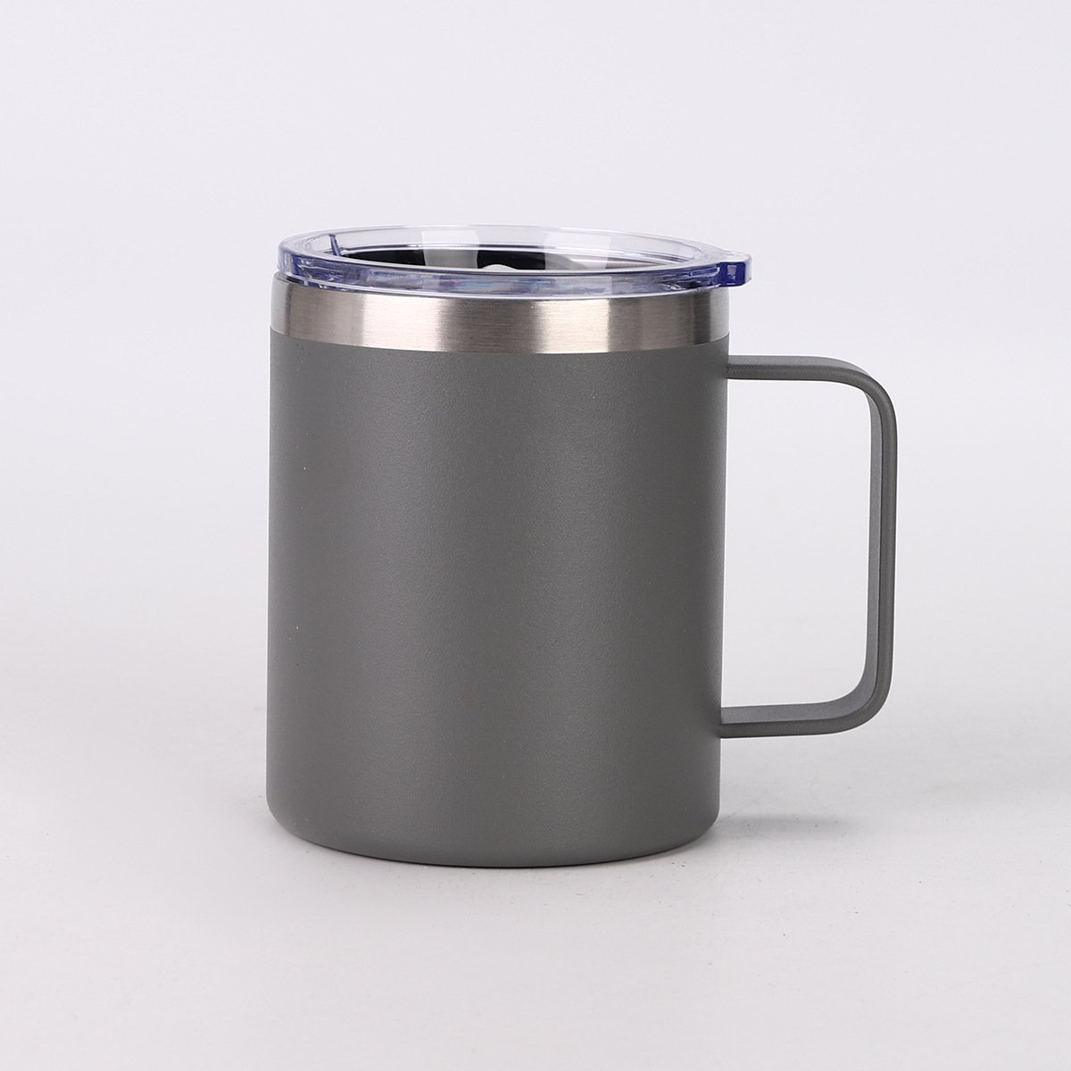 12oz/14oz 304 Stainless Steel Insulated Mug with Handle and Lid detail image 44