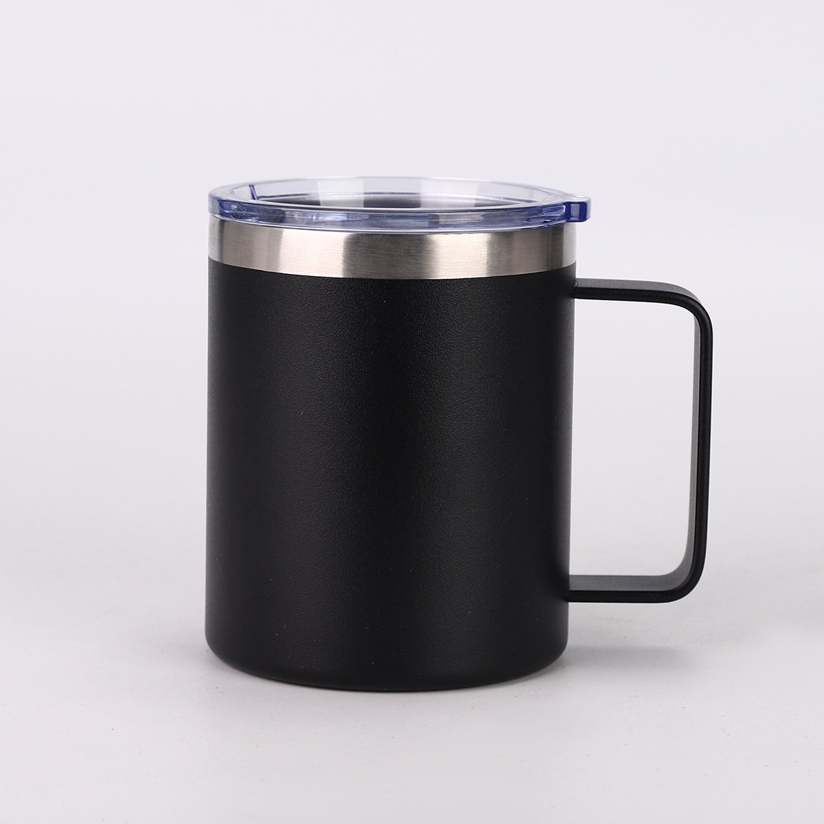 12oz/14oz 304 Stainless Steel Insulated Mug with Handle and Lid detail image 36