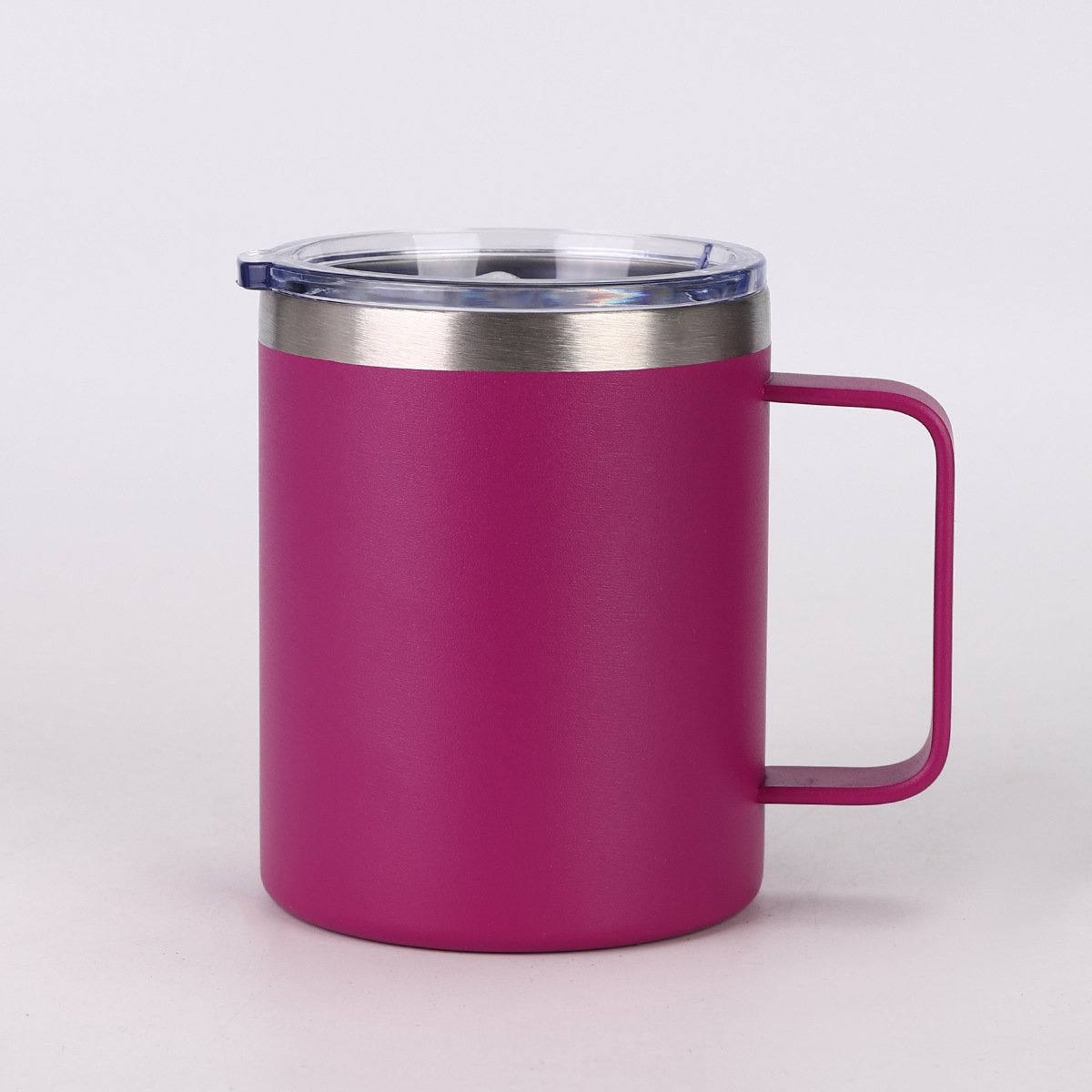 12oz/14oz 304 Stainless Steel Insulated Mug with Handle and Lid detail image 37