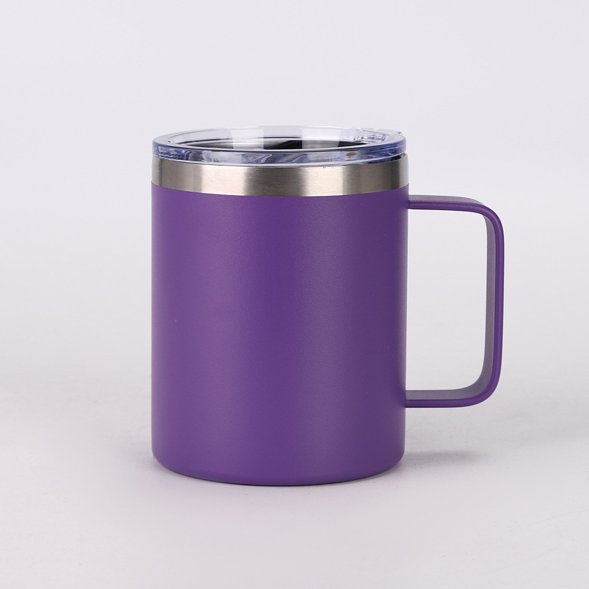 12oz/14oz 304 Stainless Steel Insulated Mug with Handle and Lid detail image 39