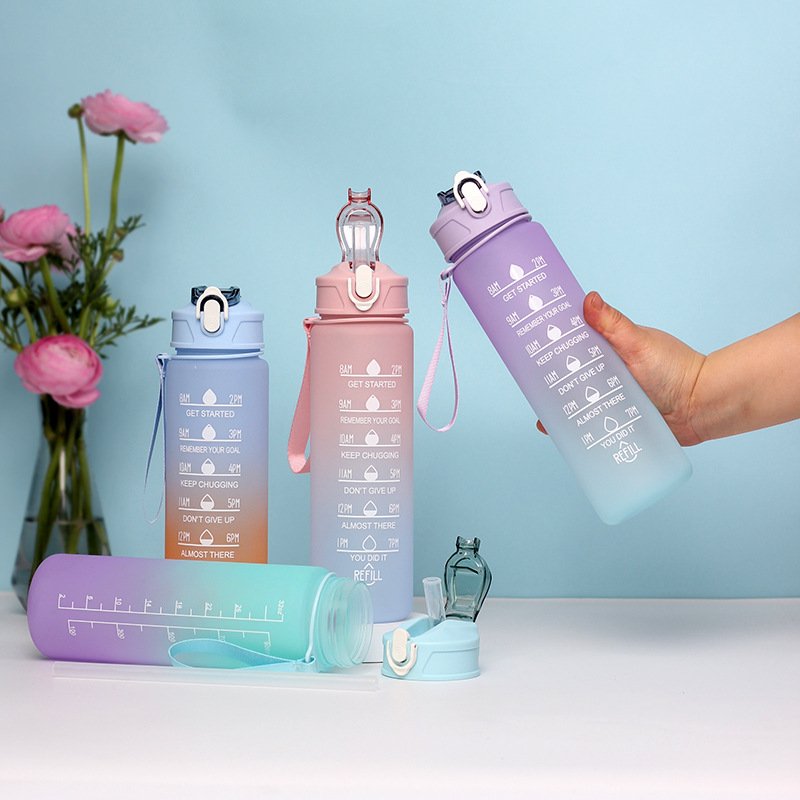 SP-001 gradient sports water bottle detail image 03