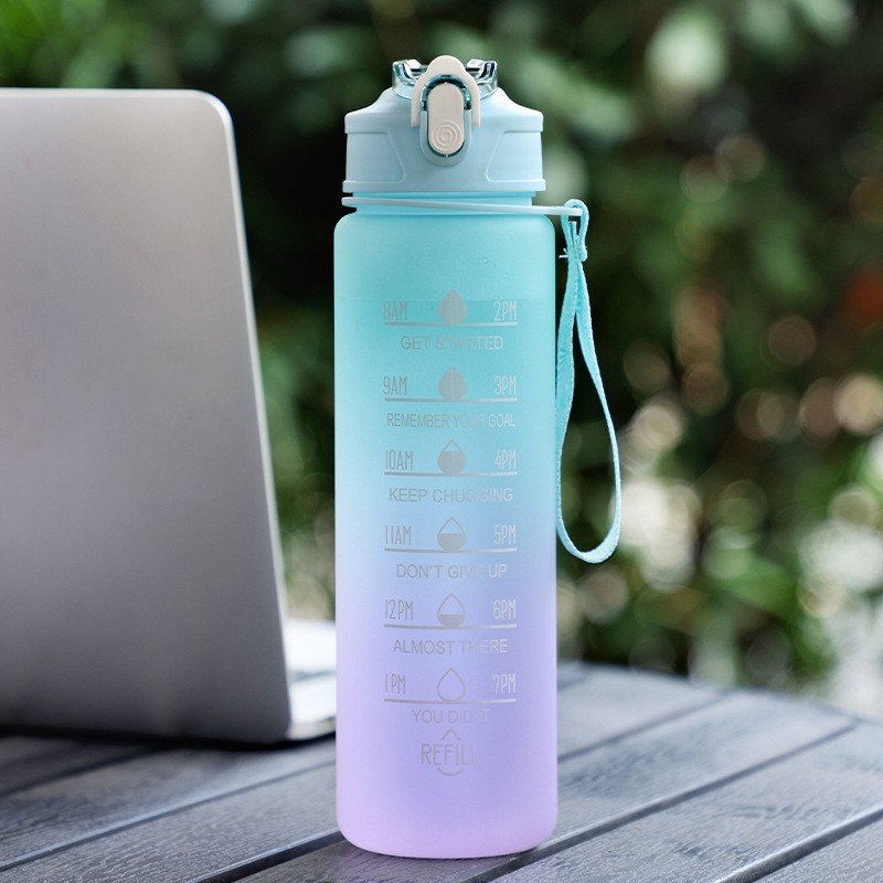 SP-001 gradient sports water bottle detail image 11