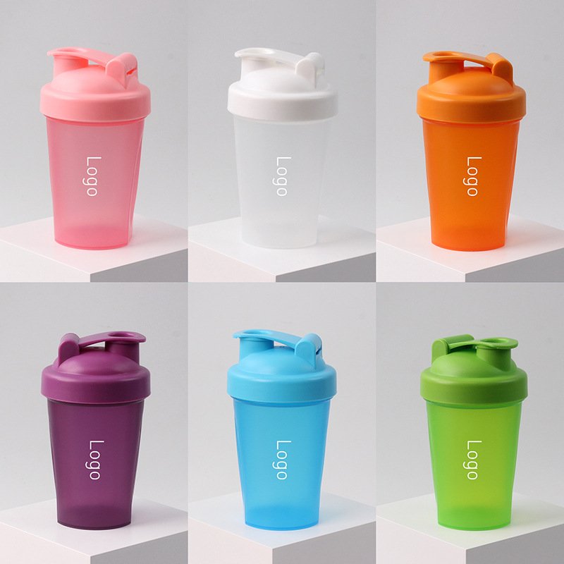 400ml Protein Shaker Bottle with Measurement Scale main image 2