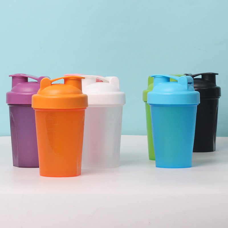 400ml Protein Shaker Bottle with Measurement Scale main image 4