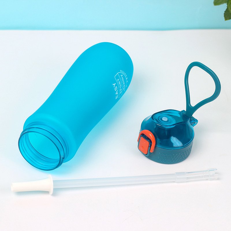 800ml Frosted Sports Water Bottle with Carry Handle detail image 14