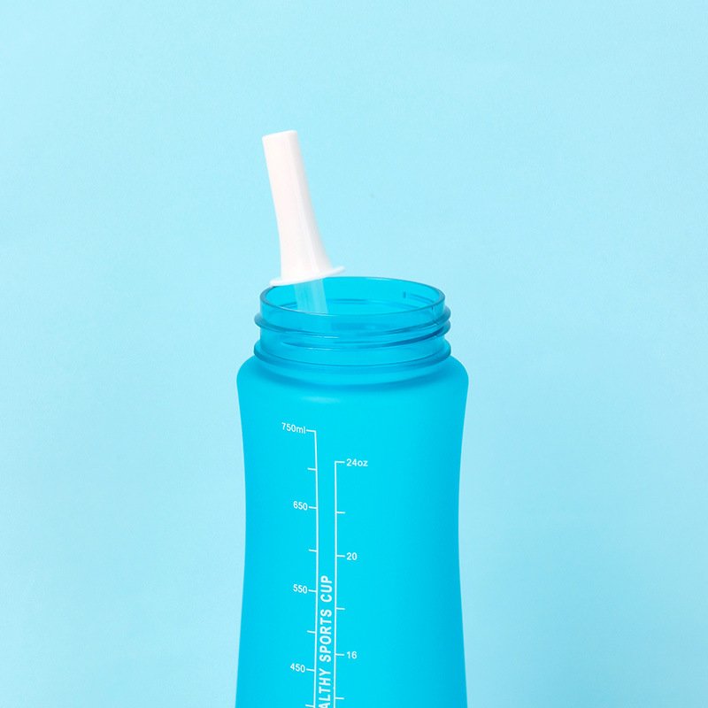 800ml Frosted Sports Water Bottle with Carry Handle detail image 7