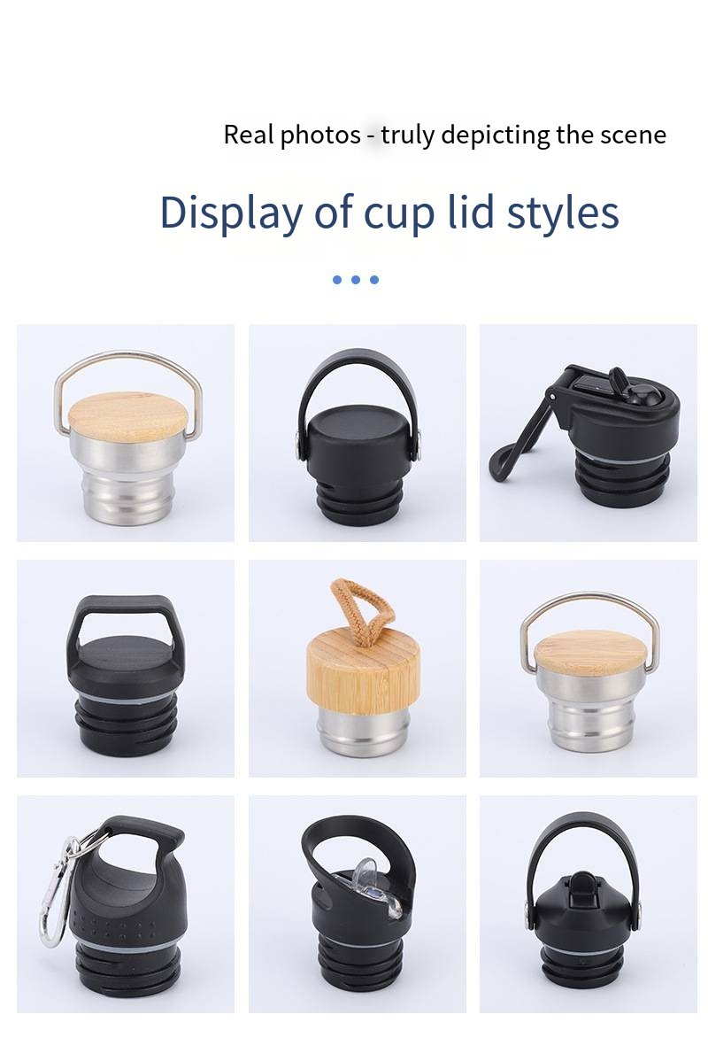 Wide-Mouth 304 Stainless Steel Cycling Bottle detail image 10