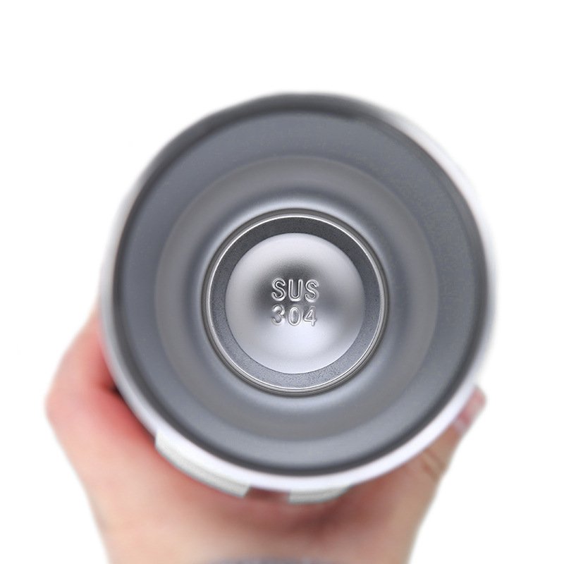 20oz Curved Stainless Steel Travel Tumbler main image 4